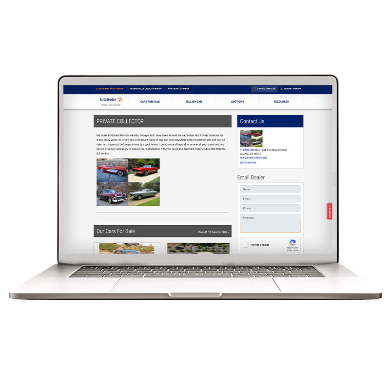 Autotrader specialty dealer profile