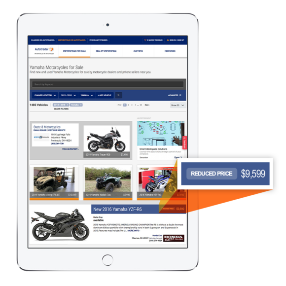 motorcycles.autotrader.com motorcycle listings