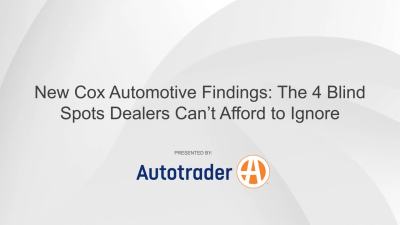 New Cox Automotive Findings: The 4 Blind Spots Dealers Can’t Afford to Ignore